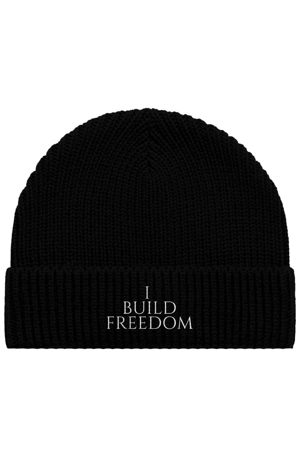I Build Freedom - Beanie - Black