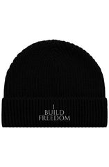 I Build Freedom - Beanie - Black