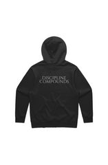 Discipline Compounds - Premium Hoodie (Black/White