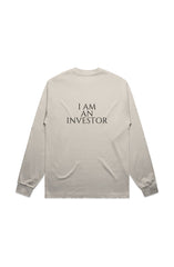I am an Investor - Premium LS Tee (Black/White) - Tailor Made Financial