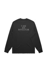 I am an Investor - Premium LS Tee (Black/White) - Tailor Made Financial